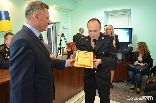 У Луцьку з професійним святом вітали рятувальників. ФОТО