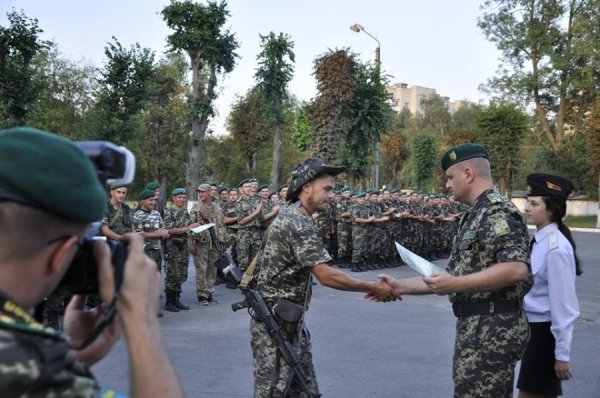 Луцькі прикордонники повернулись зі Сходу. ФОТО
