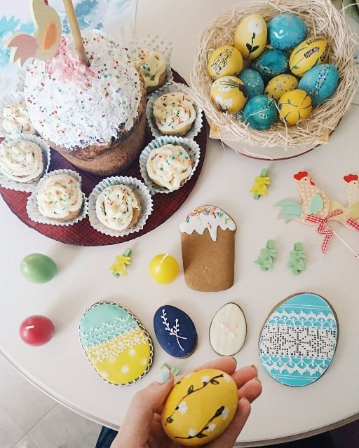 Великдень: активне святкування в соцмережі. ФОТО