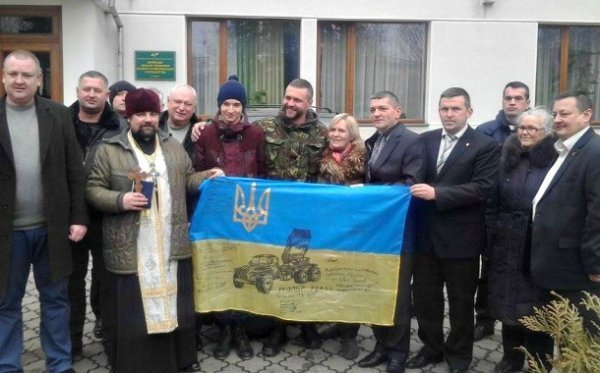 Військовослужбовцям 14-ої бригади подарували автомобіль. ФОТО