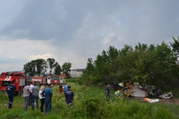 Подробиці аварії літака під Києвом. ФОТО