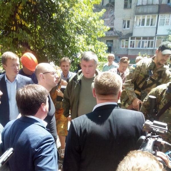 Яценюк приїхав у Слов'янськ. ФОТО