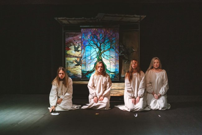 Обмін досвідом: молоді київські театрали у Луцьку показали виставу «Вирій»