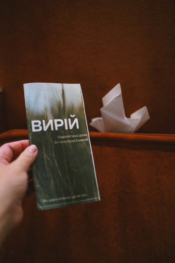 Обмін досвідом: молоді київські театрали у Луцьку показали виставу «Вирій»