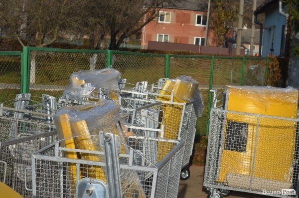 Луцьк отримав 38 контейнерів для сміття на майже 200 тисяч гривень. ФОТО 