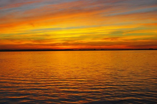 Золотий захід сонця на Світязі: чарівні фото