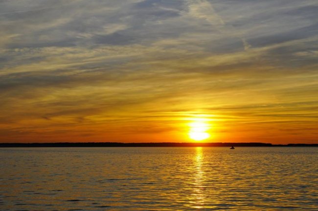 Золотий захід сонця на Світязі: чарівні фото