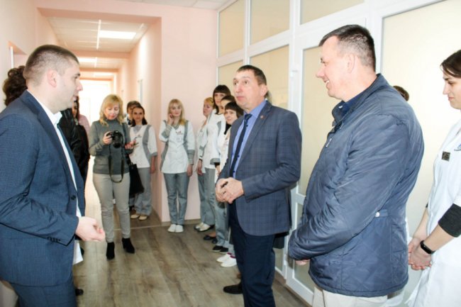 У Ковелі відкрили частину капітально відремонтованої амбулаторії. ФОТО