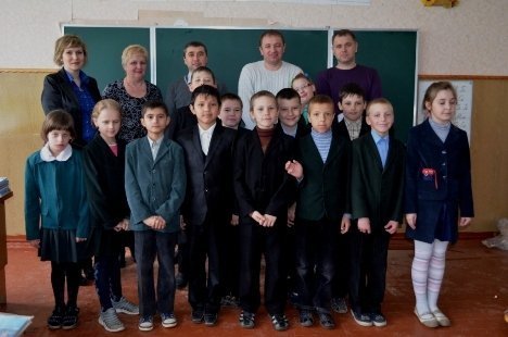 Луцькому навчально-реабілітаційному центру подарували нову дошку