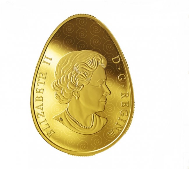 У Канаді випустили монету у формі української писанки. ФОТО