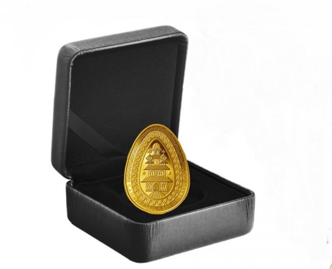 У Канаді випустили монету у формі української писанки. ФОТО