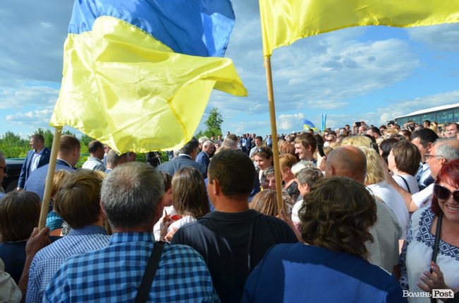 Візит Порошенка на Волинь: як це було. ФОТО