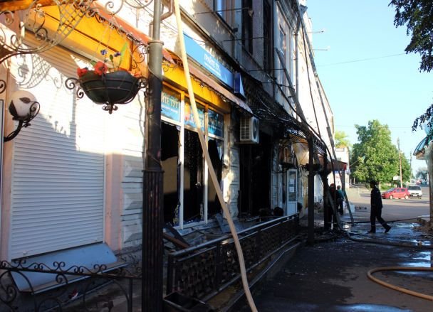 Пожежа на Черкащині: у гральному закладі згорів відвідувач