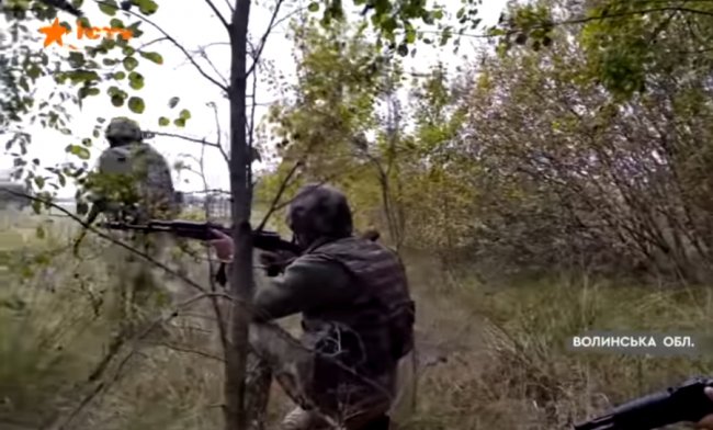 Показали, як бійці волинської тероборони готуються до можливого наступу з Білорусі