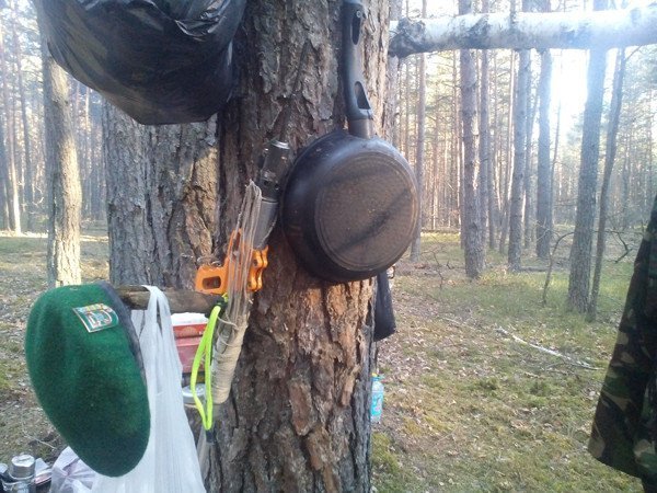 Холодильник-землянка і сон під відкритим небом, ‒ волиняни допомагають патрулювати кордон. ФОТО