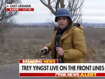 Боєць ЗСУ «прискорив» журналіста Fox News під час обстрілу. ВІДЕО