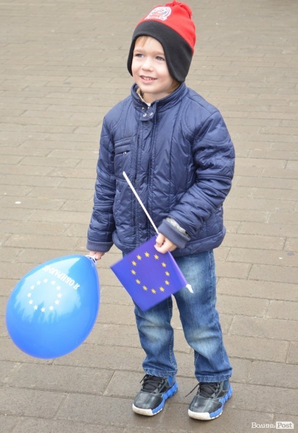 У Луцьку відбувся Євромітинг. ФОТО