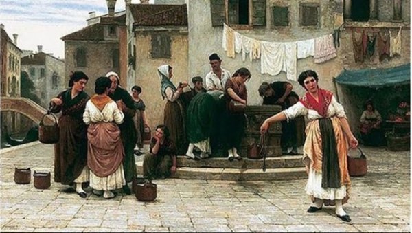 Ежен де Блаас, Італія. Як люди готували каву до появи Старбакс, 1872