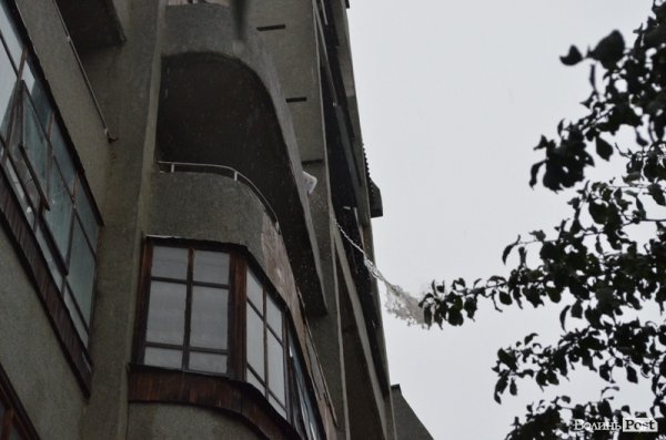 Затопило балкон