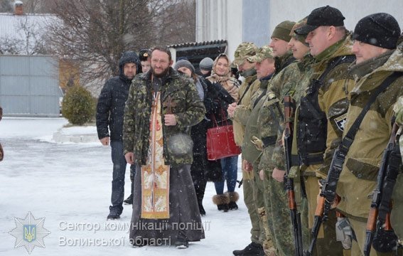 Рота «Світязь» вирушила на Схід