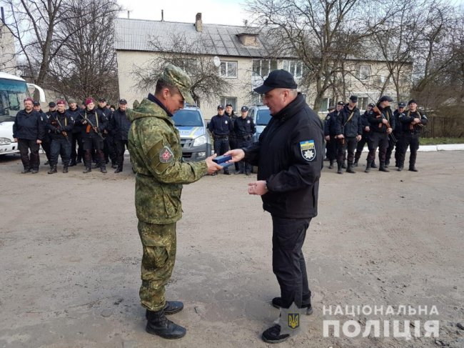 Нагородили двох волинських поліцейських 