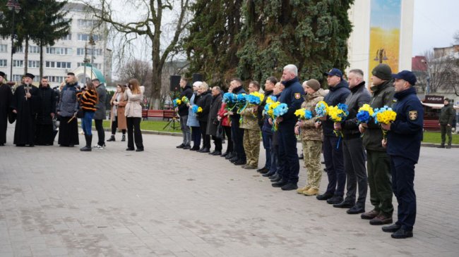 У Луцьку вшанували добровольців