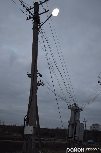 Село на Волині освітили за майже півмільйона