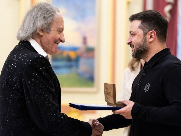 «Національна легенда України»: народний артист з Луцька Василь Зінкевич отримав від президента відзнаку