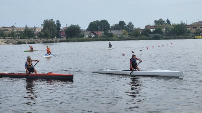 У місті на Волині – дводенні Всеукраїнські змагання з веслування на байдарках та каное
