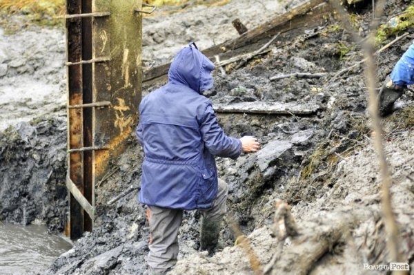 Як чистять ставки в Теремно. ФОТО