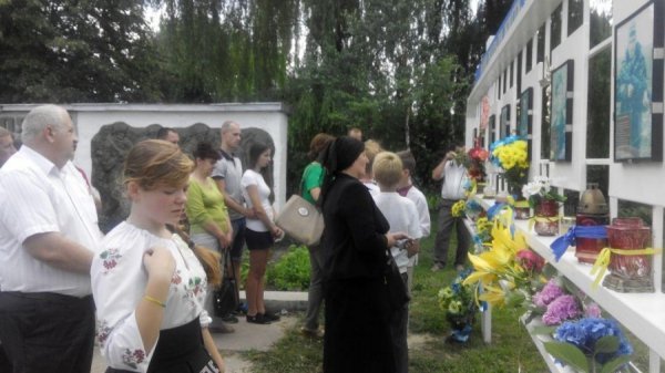 На Волині родинам загиблих учасників АТО вручили державні нагороди. ФОТО