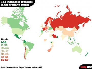 Україна увійшла у рейтинг найдружелюбніших країн світу 