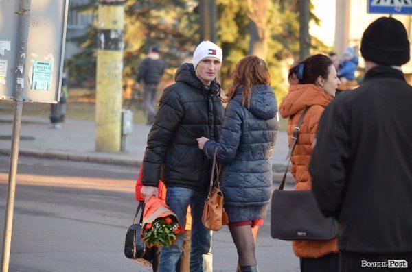 Кохання на вулицях Луцька. ФОТО