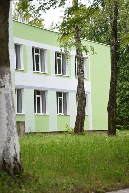 У Луцьку завершують капремонт фасаду дитячої художньої школи. ФОТО