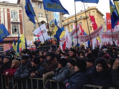 «Вставай, Україно!» в Івано-Франківську. ФОТО. ВІДЕО