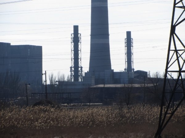 Фото згорілої електростанції