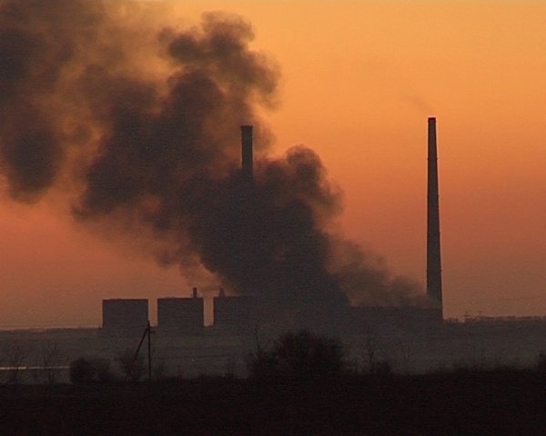 Фото згорілої електростанції