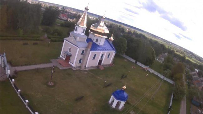 Волинське село з висоти пташиного польоту. ФОТО