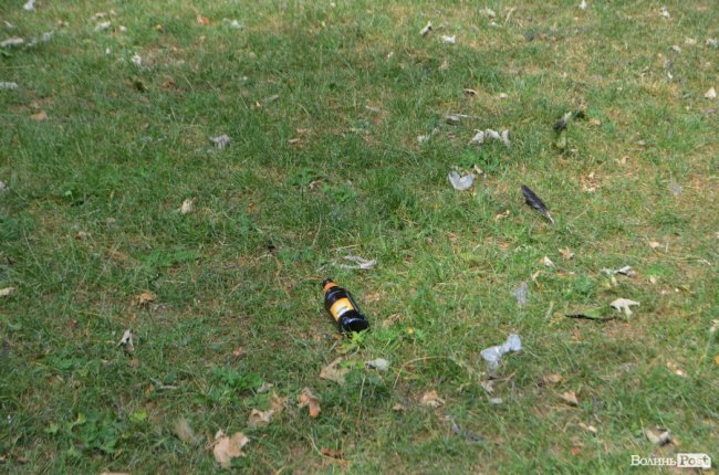 Тушки ворон і курячий послід: лучанин нарікає на безлад поблизу гуртожитків. ФОТО