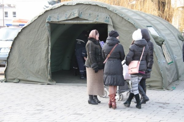 Лучан  навчають правилам поведінки під час бойових дій. ФОТО
