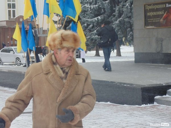 У Луцьку завадили провести урочистості «на крові». ФОТО. ВІДЕО