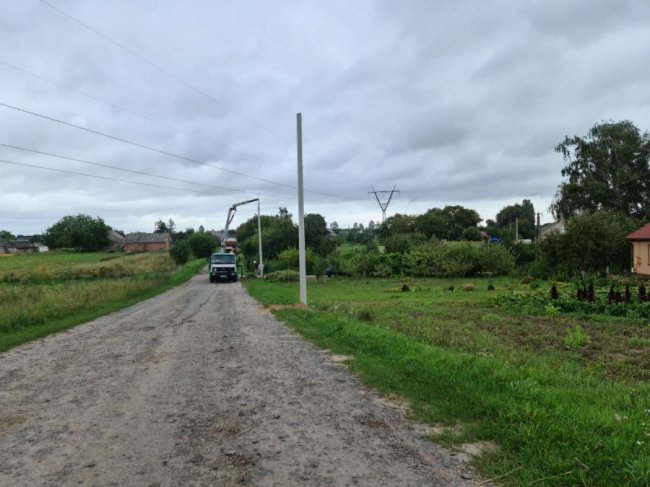 У селах Підгайцівської громади завершують реконструкцію вуличного освітлення. ФОТО