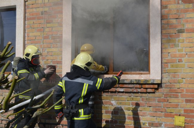 У Підгайцях горів житловий будинок. ВІДЕО