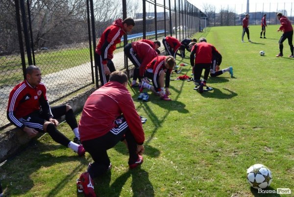 Як «Волинь» готується до дуелі з «Дніпром». ФОТО. ВІДЕО
