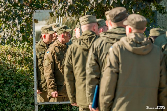У Луцьку з Днем захисника України привітали нацгвардійців. ФОТО