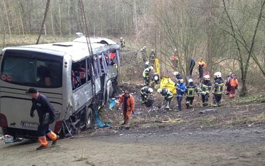 У Бельгії розбився автобус з українськими дітьми. ФОТО