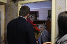 У Луцьку привітали ветеранів із 75-ю річницею перемоги над нацизмом. ФОТО