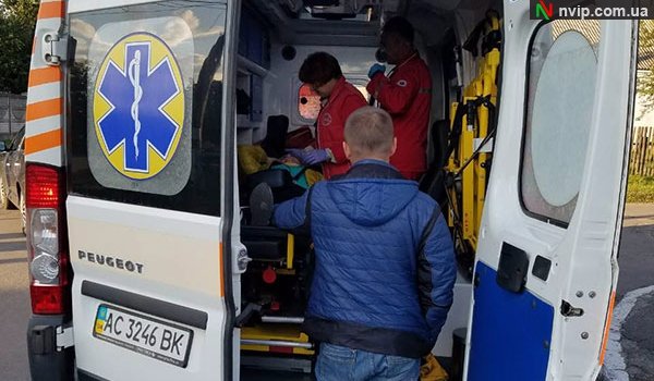 На Волині – аварія на перехресті