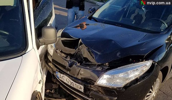 На Волині – аварія на перехресті