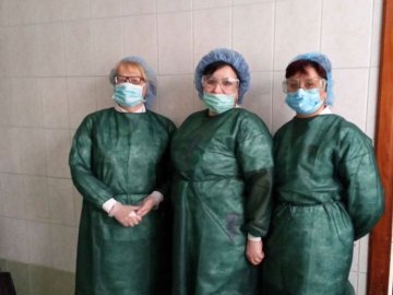 У Луцькій міській клінічній лікарні запевняють, що персонал повністю забезпечений засобами  захисту